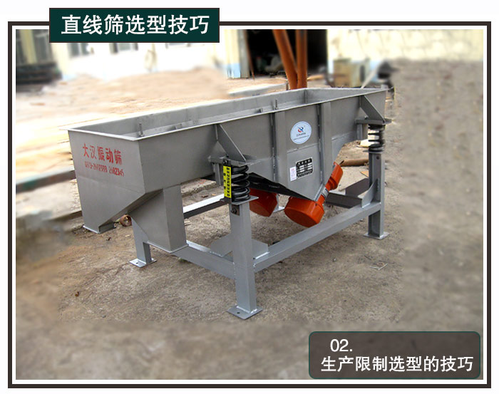 直線振動篩選型