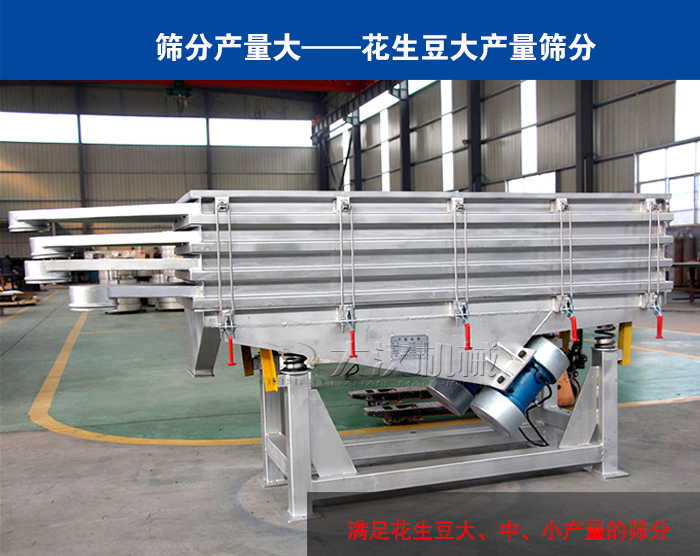 花生豆不銹鋼直線篩